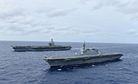 US, Japan Aircraft Carriers Conduct Naval Exercise in South China Sea
